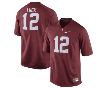 Stanford Cardinal 12 Andrew Luck Red College Jersey