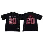 Stanford Cardinal 20 Bryce Love Blackout College Football Jersey