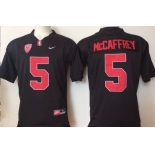 Stanford Cardinal 5 Christian McCaffrey Black College Football Jersey