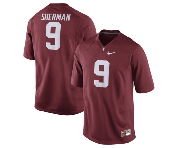 Stanford Cardinal 9 Richard Sherman Red College Jersey