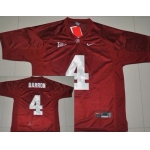 Alabama Crimson Tide #4 Mark Barron Red Jersey