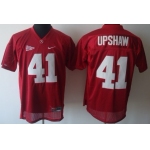 Alabama Crimson Tide #41 Courtney Upshaw Red Jersey