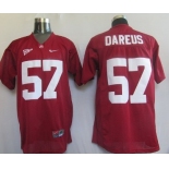 Alabama Crimson Tide #57 Dareus Red Jersey