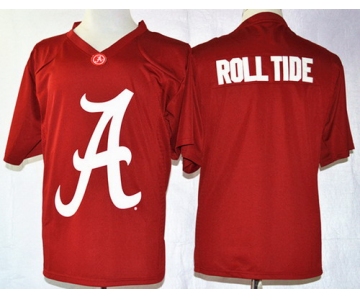 Alabama Crimson Tide Blank Roll Tide Team Pride Fashion Red Jersey