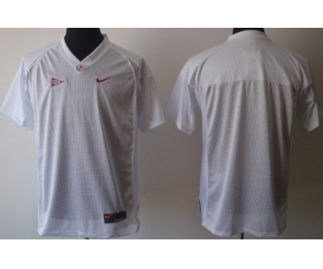 Alabama Crimson Tide Blank White Jersey