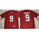 Men's Alabama Crimson Tide #9 Amari Cooper Red Limited Stitched College Football Nike NCAA Jersey
