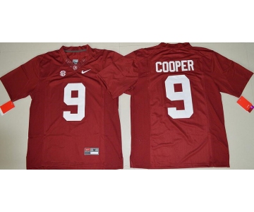 Men's Alabama Crimson Tide #9 Amari Cooper Red Limited Stitched College Football Nike NCAA Jersey
