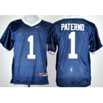 Penn State Natty Lions #1 Joe Paterno Navy Blue Jersey