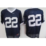 Penn State Nittany Lions #22 Navy Blue Jersey