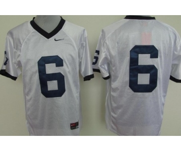 Penn State Nittany Lions #6 White Jersey
