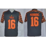 Tennessee Volunteers #16 Peyton Manning 2014 Gray Jersey