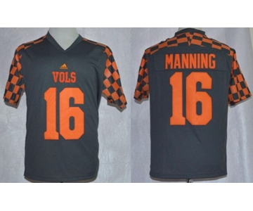 Tennessee Volunteers #16 Peyton Manning 2014 Gray Jersey
