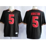 Florida State Seminoles #5 Jameis Winston 2013 Black Jersey