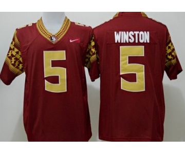 Florida State Seminoles #5 Jameis Winston 2014 Red Limited Jersey