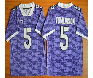 TCU Horned Frogs #5 LaDainian Tomlinson Purple 2015 College Football Jersey