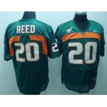 Miami Hurricanes #20 Reed Green Jersey