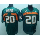 Miami Hurricanes #20 Reed Green Jersey