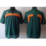 Miami Hurricanes Blank Green Jersey