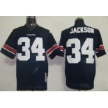 Auburn Tigers #34 Bo Jackson Navy Blue Jersey