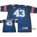 Auburn Tigers #43 Philip Lutzenkirchen Navy Blue Throwback Jersey