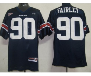Auburn Tigers #90 Nick Fairley Navy Blue Jersey