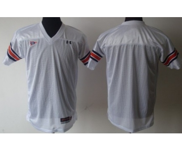Auburn Tigers Blank White Jersey