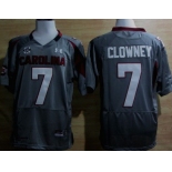 South Carolina Gamecocks #7 Jadeveon Clowney Gray Jersey