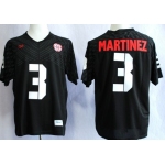 Nebraska Cornhuskers #3 Taylor Martinez 2013 Black Jersey