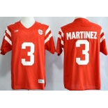 Nebraska Cornhuskers #3 Taylor Martinez 2013 Red Jersey