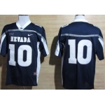 Nevada Wolf Pack #10 Colin Kaepernick Navy Blue WAC Patch Jersey