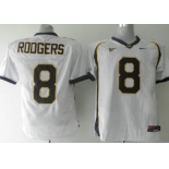 California Golden Bears #8 Rodgers White Jersey