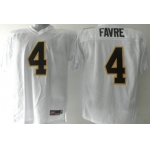 Southern Mississippi Golden Eagles #4 Favre White Jersey