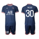 2021-22 Paris Saint-Germain Home #30 MESSI Soccer Jersey