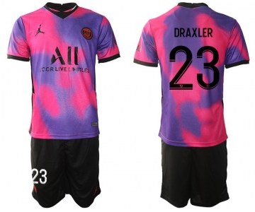 Men 2020-2021 Club Paris St German away purple 23 Soccer Jersey