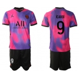Men 2020-2021 Club Paris St German away purple 9 Soccer Jersey