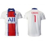Men 2020-2021 club Paris St German away aaa version 1 white Soccer Jerseys
