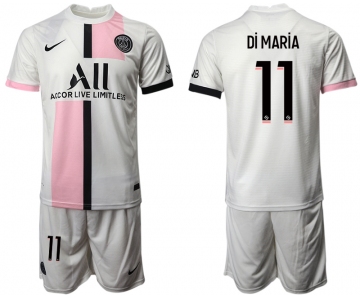 Men 2021-2022 Club Paris St German away white 11 Soccer Jersey