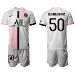 Men 2021-2022 Club Paris St German away white 50 Soccer Jersey