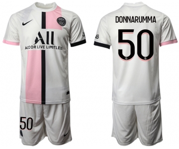 Men 2021-2022 Club Paris St German away white 50 Soccer Jersey