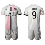 Men 2021-2022 Club Paris St German away white 9 Soccer Jersey