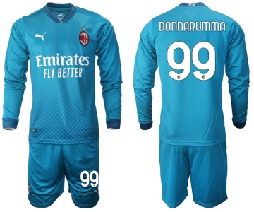 2021 Men AC milan away long sleeve 99 soccer jerseys