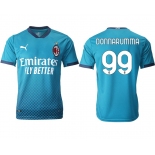 Men 2020-2021 club AC milan away aaa version 99 blue Soccer Jerseys