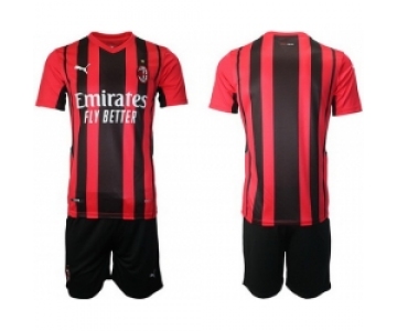 Mens AC Milan Short Soccer Jerseys