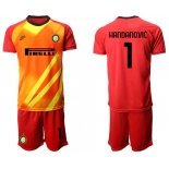 2020-21 Inter Milan 1 HANDANOVIC Red Goalkeeper Soccer Jersey