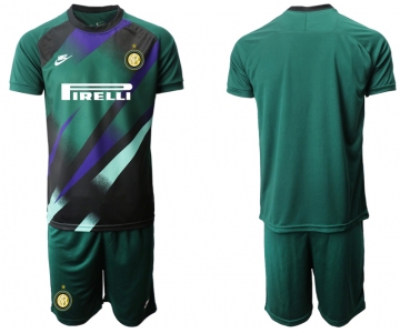 2020-21 Inter Milan Dark Green Goalkeeper Soccer Jersey