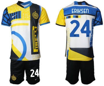 Men 2020-2021 Club Inter Milan Third away black 24 Nike Soccer Jersey