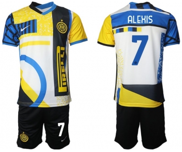 Men 2020-2021 Club Inter Milan Third away black 7 Nike Soccer Jersey