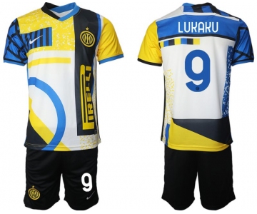 Men 2020-2021 Club Inter Milan Third away black 9 Nike Soccer Jersey