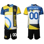 Men 2020-2021 Club Inter Milan Third away black customized Nike Soccer Jersey