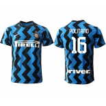 Men 2020-2021 club Inter Milan home aaa versio 16 blue Soccer Jerseys